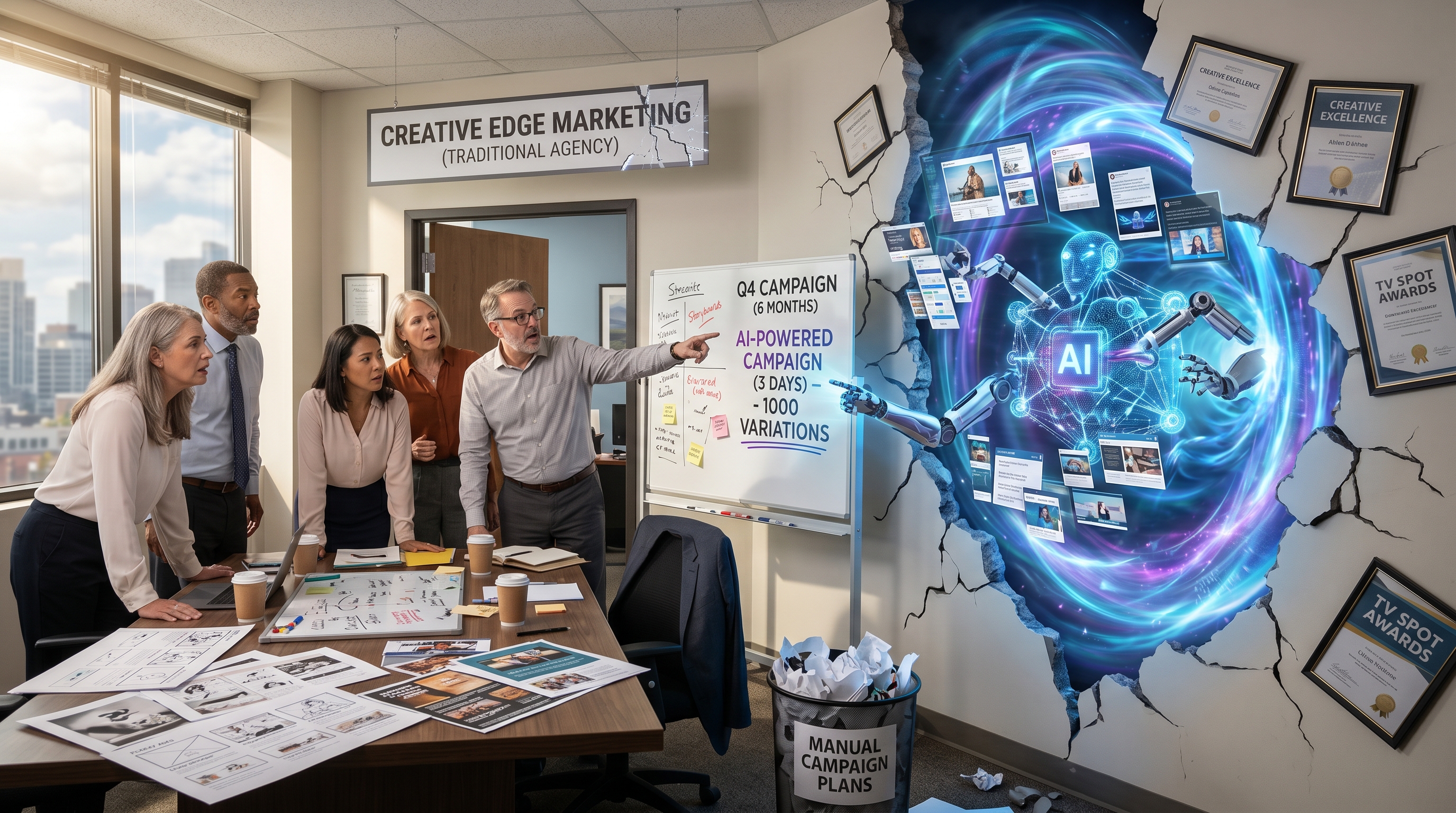 Agency Apocalypse: AI's Creative Transformation